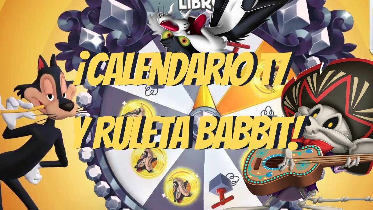 Calendario Temporada 7 Y Ruleta De Babbit Looney Tunes WOM YouTube calendario-temporada-7-y-ruleta-de-babbit-looney-tunes-wom-youtube