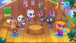 Tom Ve Ekibi Yaramazlık Peşinde  My Talking Tom Friends Kids Games