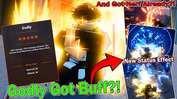 AUT | GODLY GOT BUFFED AND NERFED ALREADY?!😂🤔| A Universal Time