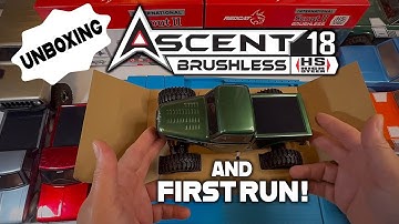 New RedCat Ascent 18 Unboxing and First Run