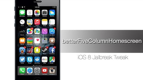 betterFiveColumnHomescreen adds 5 columns to your Springboard - iPhone Hacks