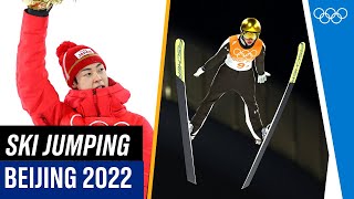 The BEST ski jumping moments of Beijing 2022! 🥇❄️ screenshot 5