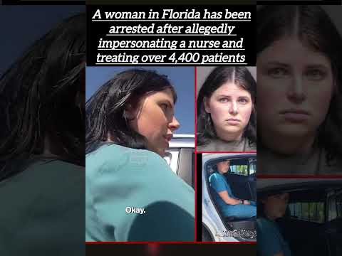 A woman in Florida has been arrested after allegedly impersonating as a nurse #Florida #usa