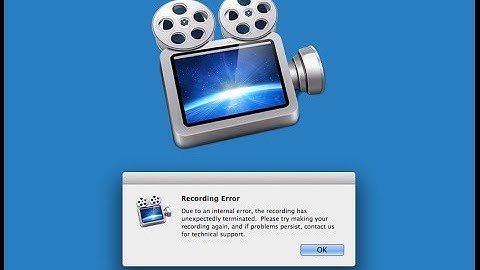 screenflow the recording has unexpectedly terminated (FIX)