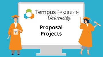 How to Track Proposal Projects in Tempus Resource