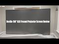 NexiGo (Fscreen) 150" ALR Fresnel Projector Screen Review