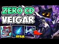 THIS VEIGAR BUILD LET'S YOU STACK LIKE A MACHINE! (50% CDR VEIGAR) - League of Legends