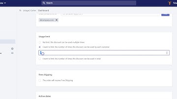 Set a usage limit for your smart deal on Shopify