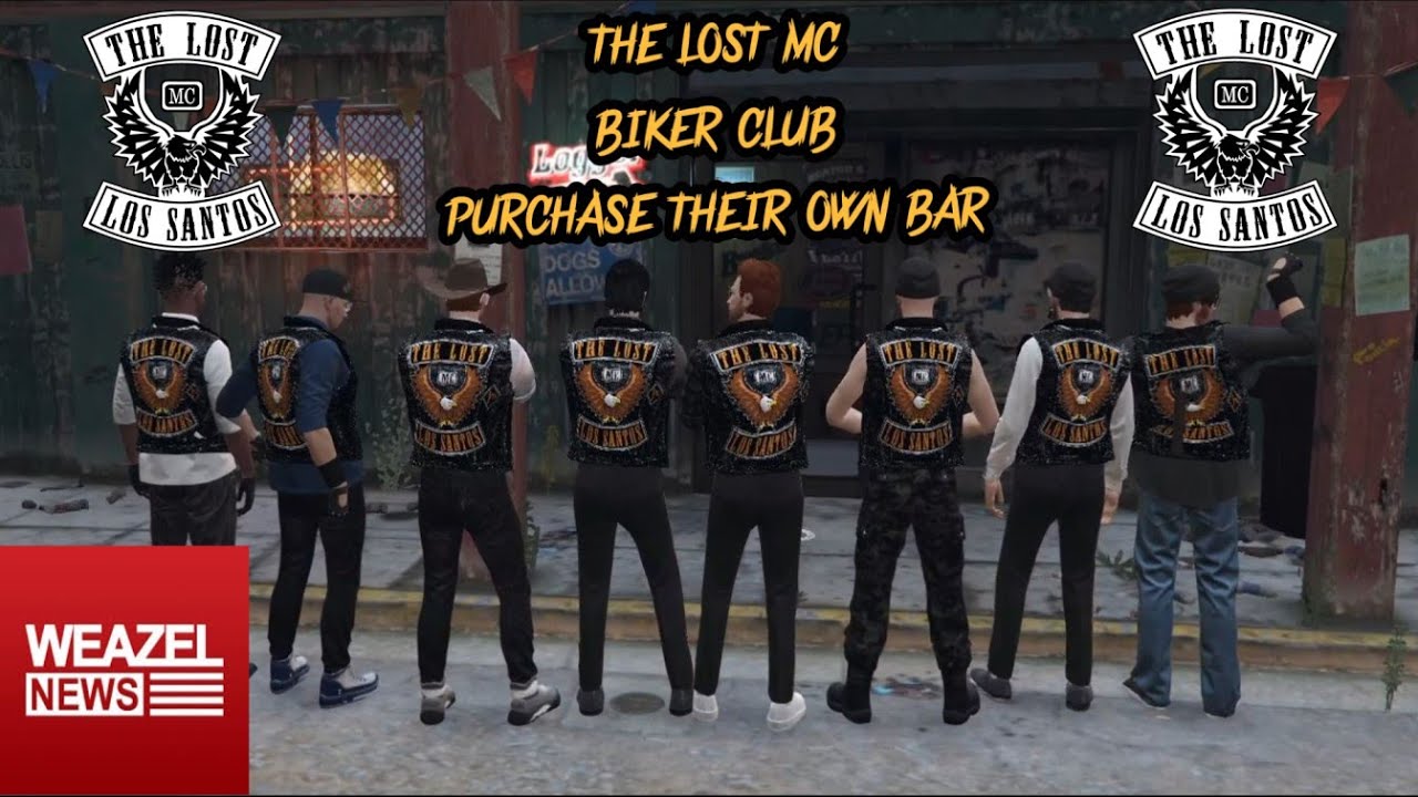 The Lost MC bike club purchase their own bar and gives a hint for the  upcoming event |NEWS RP |GTA V - YouTube