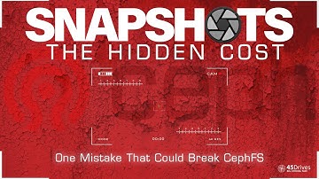 @Cephstorage Snapshot Strategies to Protect Your Data #CephFS