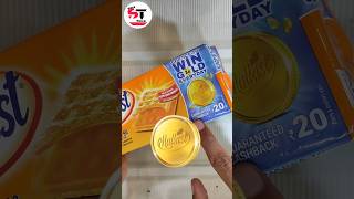 Malkist Biscuit Cashback Offer | Win Gold Coin 🪙 &amp; Get ₹20 Cashback 💰 #shorts #malkistwingold