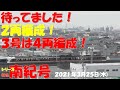 【日々の均衡が崩れた！1号は2両編成・3号は4両編成！！！】【シリーズ 特急南紀号「今日は何両編成？」】【2両は3編成・37.5％】【2021年3月25日(木)雨】