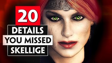 20 Details You Probably Missed in Skellige | THE WITCHER 3