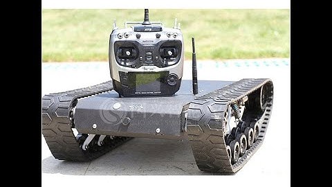 Guoxing intelligent small crawler 138T rubber tracked chassis #robotchassis