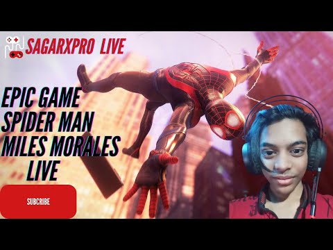 The Epic Journey Continues: Marvel's Spider-Man: Miles Morales Live | sagarxprolive