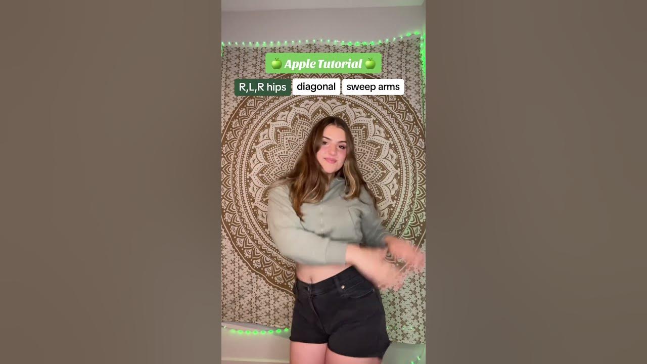 Apple Dance Tutorial 🍏 Viral Brat Summer Dance Challenge to Charli XCX