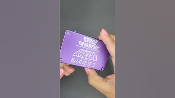 CUTEST MINI classic Space Invaders game #shorts #asmr #cute #mini #small