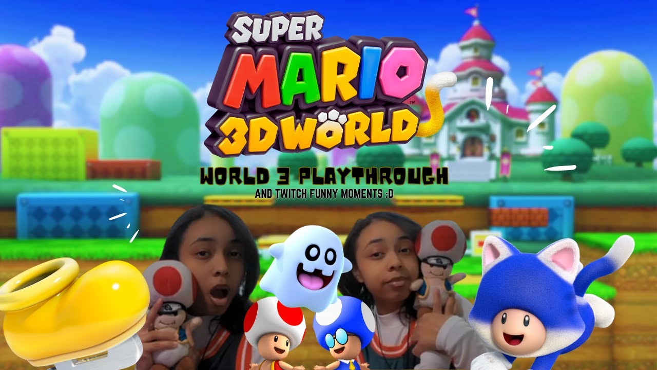 SUPER MARIO 3D WORLD | TOAD DRIVES THE BOOT?? | World 3