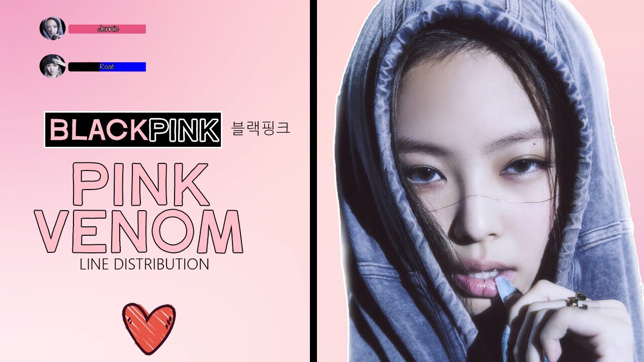 BLACKPINK - Pink Venom: Line Distribution