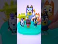 Unboxing Bluey Family Toys ASMR Funny Videos #bluey #shorts