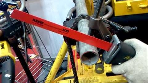 [REMS in Korea] Cutting Steel pipe