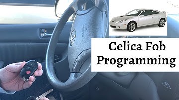 How To Program A Toyota Celica Remote Key Fob 2000 - 2005 DIY Tutorial
