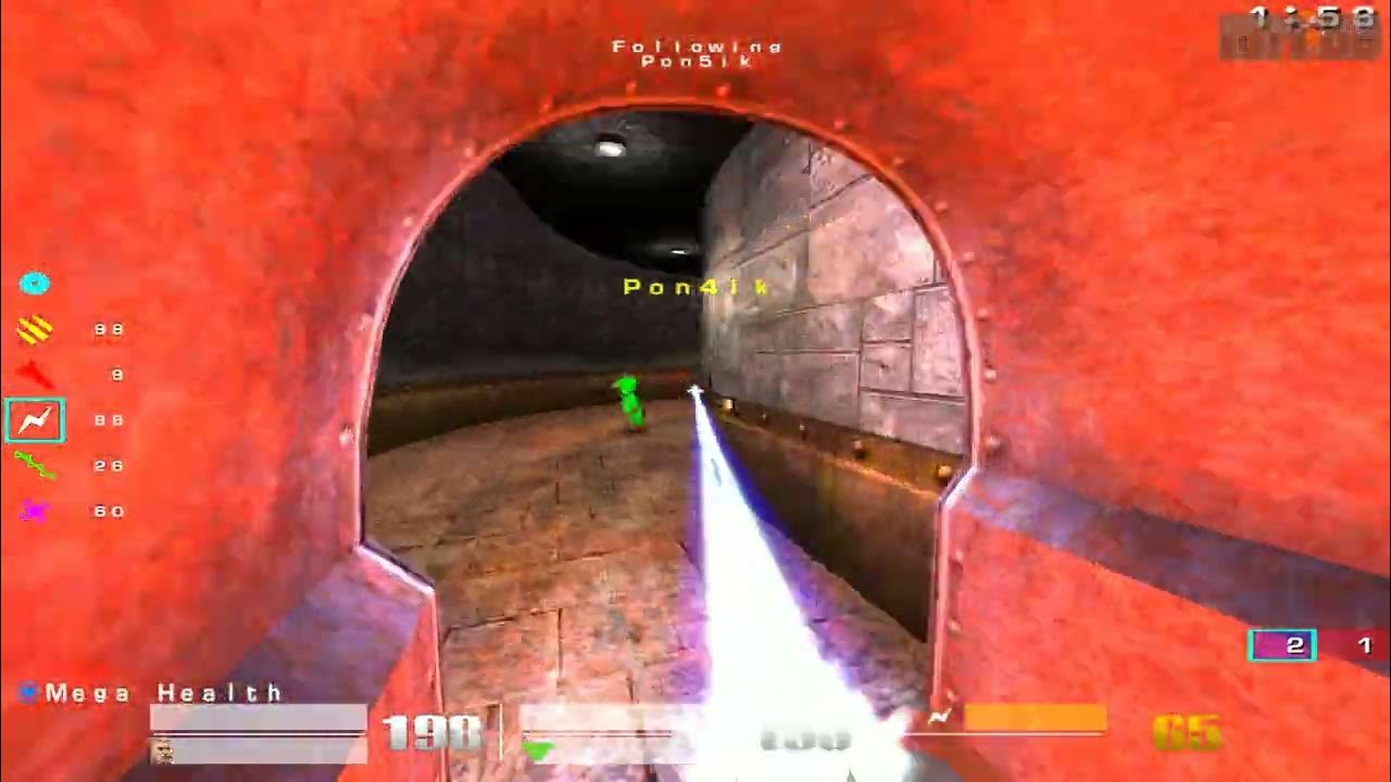Quake 3 OSP RH beats aimbot/wallhack on 150 ping (again) FPSClasico