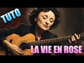 Tuto  la vie en rose  with notes  tablature edithpiaf