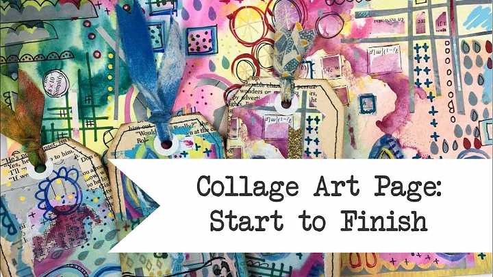 Collage Art Pages: Start to Finish - Digital Print...