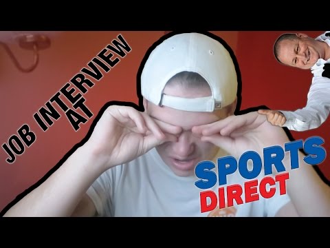 MY SPORTS DIRECT JOB INTERVIEW!!!
