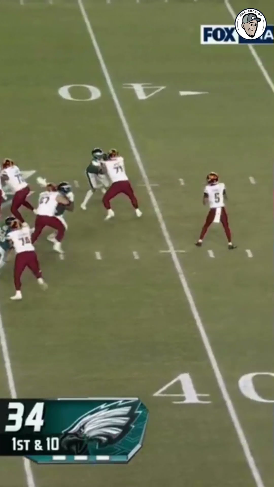ELITE DEFENSE from Jalen Carter and Zack Baun!!! ?? Eagles vs Commanders NFC Championship Highlights
