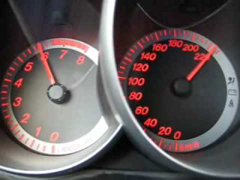 Mazda3 2.0 sport 6 MT (stock) 0-230 KM\h