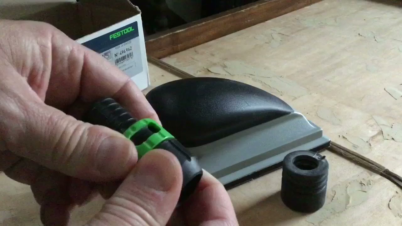 FESTOOL HSK 80x 130 sander and Bluetooth review - YouTube