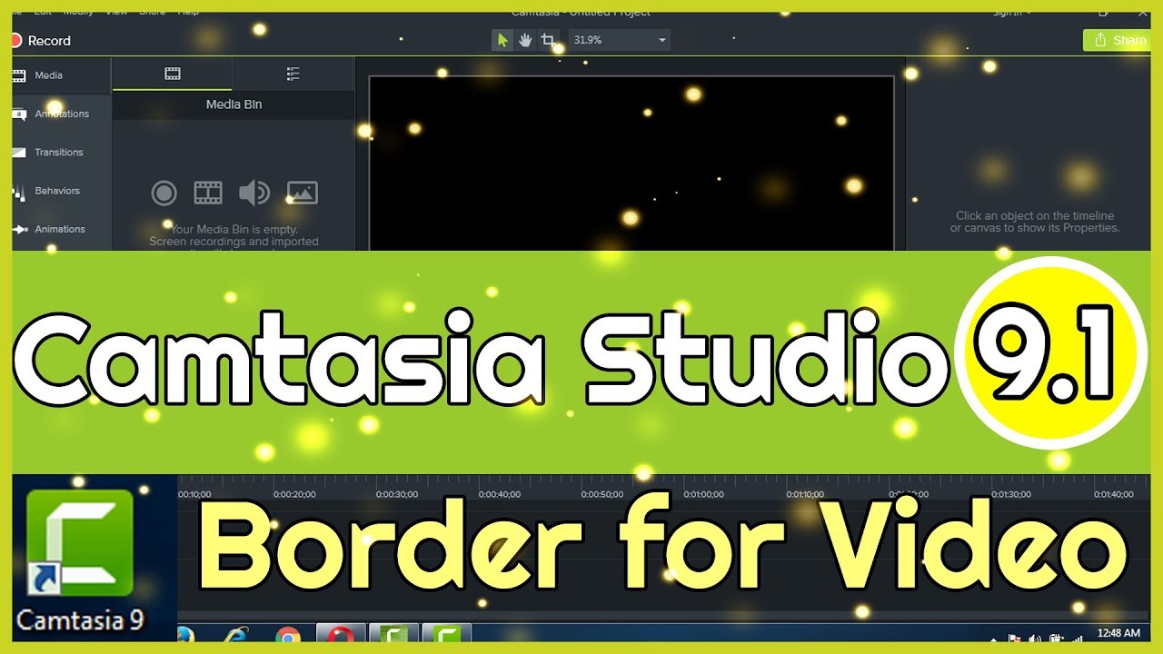 Camtasia Studio 9.1 | 2 Cách Tạo Bo Viền Cho Video Với Camtasia 9