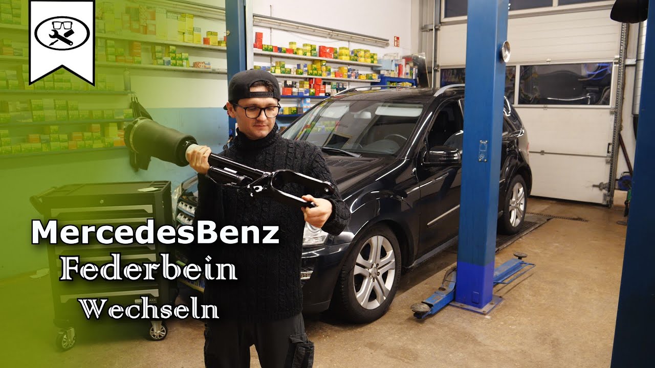 Wie Sie eine defekte Mercedes-Benz ML W164 Luftfeder ersetzen - Blog