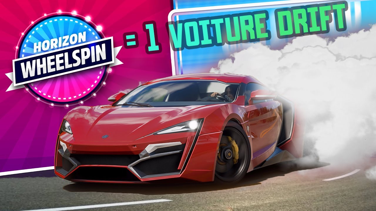 1 WHEELSPIN = 1 VOITURE DE DRIFT 24 FORZA HORIZON 5 YouTube