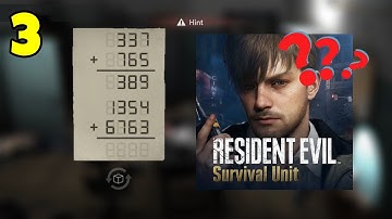 RESIDENT EVIL Survival Unit Gameplay Walkthrough Part 3