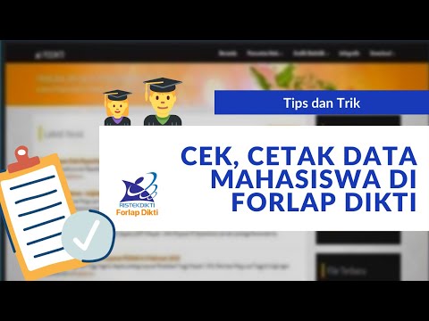 Cara Cek dan Print Cetak Data Mahasiswa di Forlap Dikti, Cepat dan Mudah!