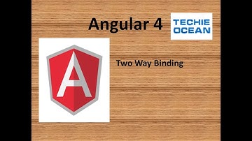 Angular two way binding