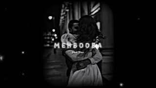 Mehbooba song hindi - KGF Chapter 2 // slowed & reverb