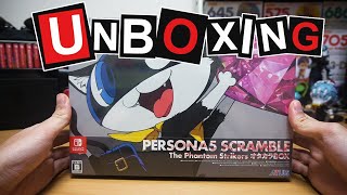 Persona 5 Scramble: The Phantom Strikers - Treasure Box (オタカラBOX) UNBOXING