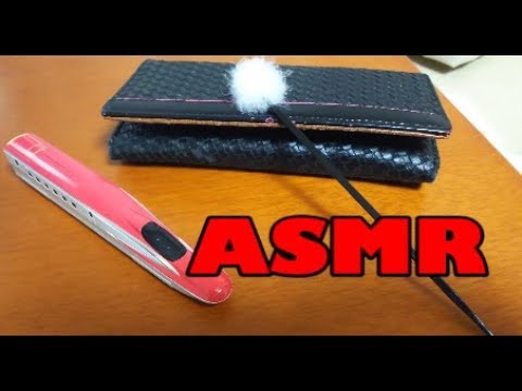 【音フェチ】耳かきで財布を引っ掻く♪2回目？【ASMR】