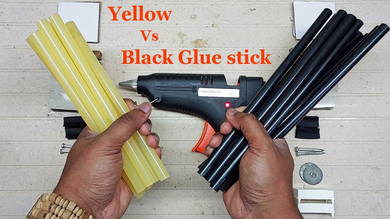 What is the difference between yellow and black hot glue sticks? -  WinLong(IWG wood glue)Adhesive Manufacturer