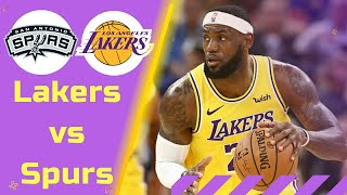 🏀San-Antonio Spurs против Los-Angeles Lakers / Все Лучшие Моменты Матча🏀