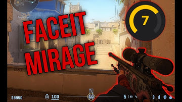Solo Queue Mirage Faceit (Level 7 CS2)