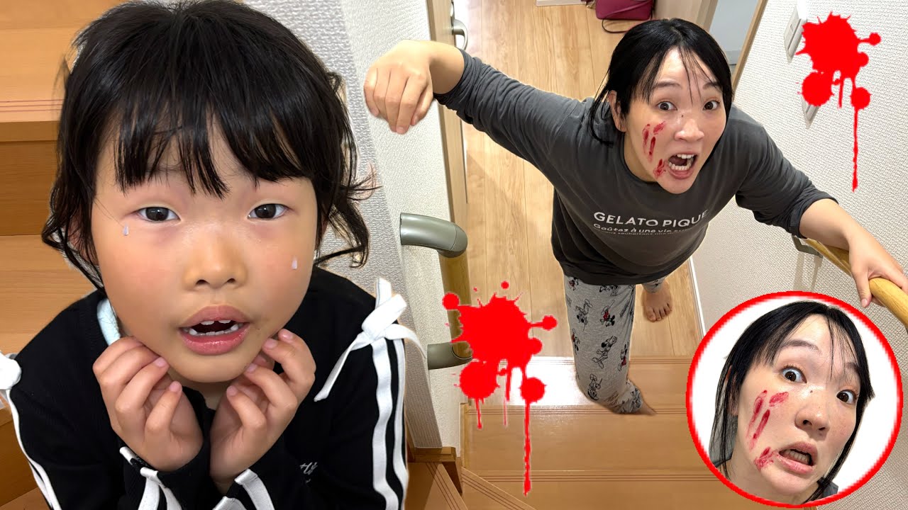 Mommy turned into a zombie 🥲🥲🥲 [Short skit] - YouTube
