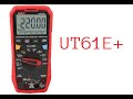 Обзор мультиметра UNI-T UT61E+ (UT161)