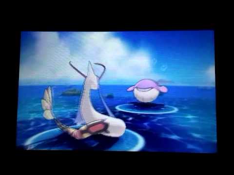 ポケモンoras 色違いホエルコが釣れる瞬間 Youtube