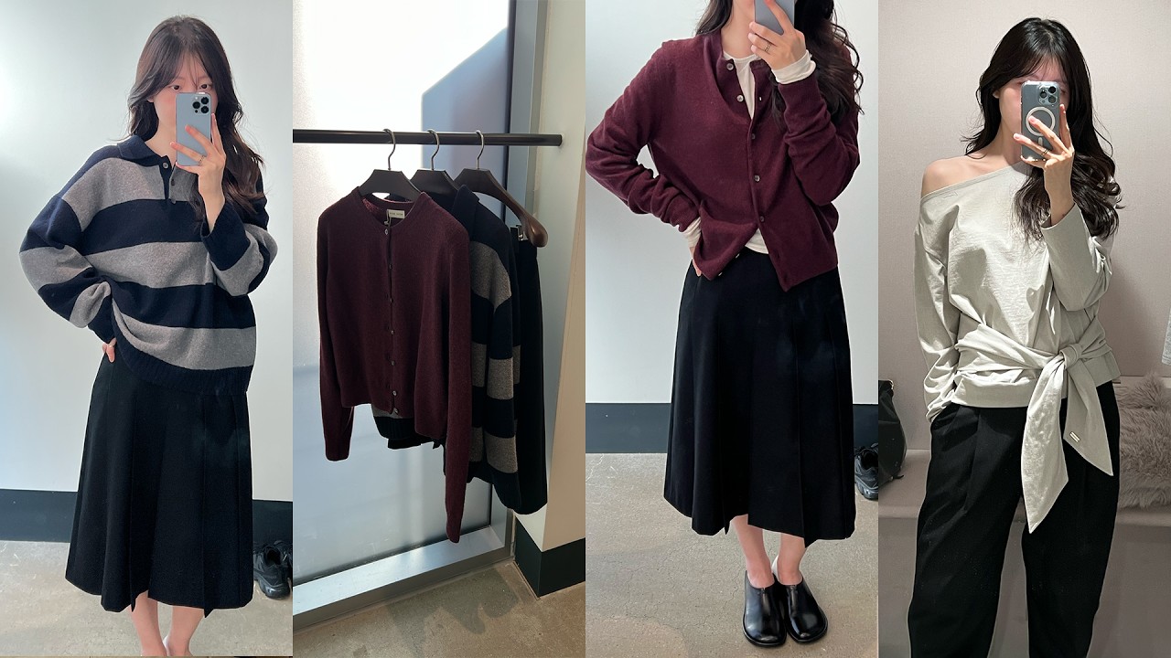 슬슬 봄 준비해야죠⊹꣑୧⊹ 성수쇼룸투어 봄 ver | 파사드패턴::봄 아우터 다 입어봄! | 아비에무아 | 루에브르 | 요즘 잘 쓰는 애착템 (로에,빌리프)