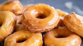 Homemade Glazed Doughnuts from Scratch - Hot Chocolate Hits